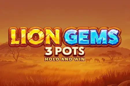 Cadoola Casino Lion Gems 3 Pots Hold and Win Slot